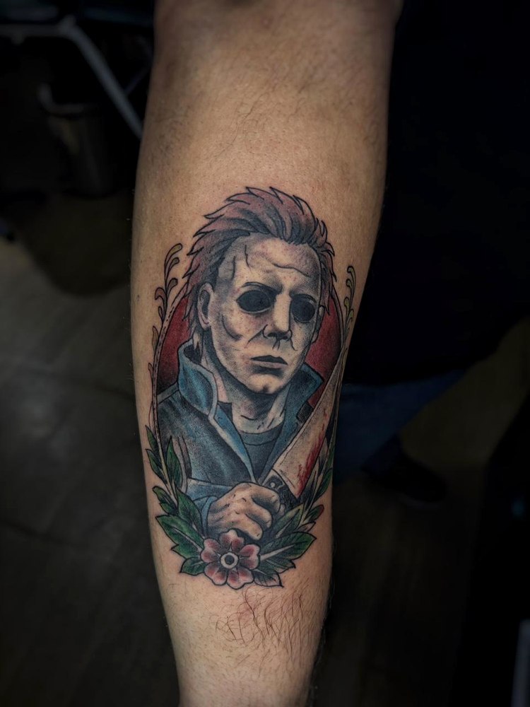 Michael Myers old school colorido