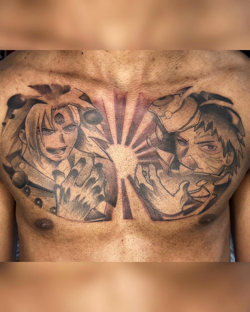 Anime no peito