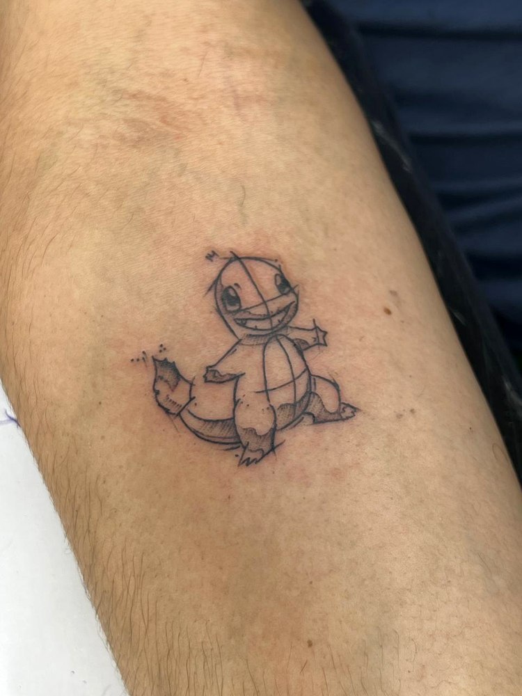 Charmander fine line